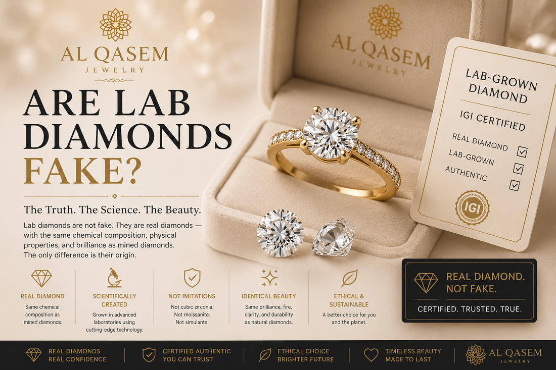 Are Lab Diamonds Fake?